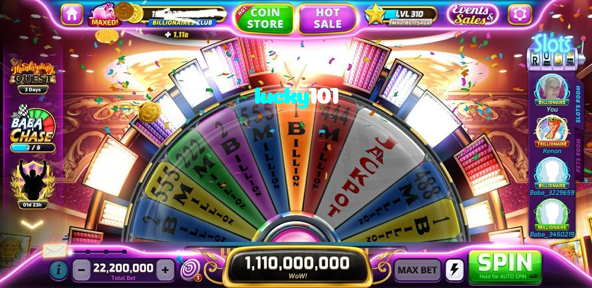 lucky101 casino presented on mobile device in Pakistan with slots and live games